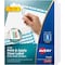 Avery Dividers, Index, Xtra-Wd, 5Tab 5PK AVE11440 - alternate 1